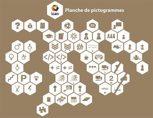 Plaquette numérique 3ème année ICAN / Pictos
