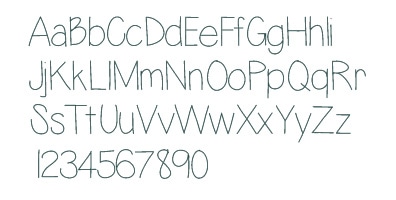 lazyday typographie