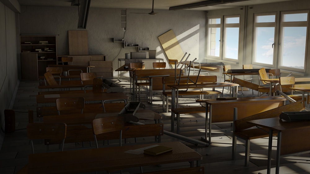 classroom 3d ICAN