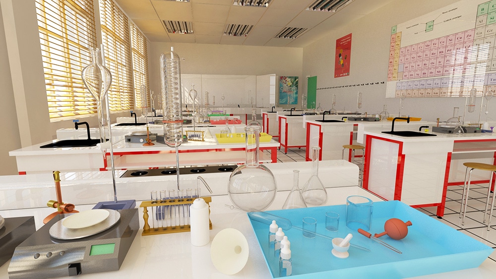 classroom 3d ICAN