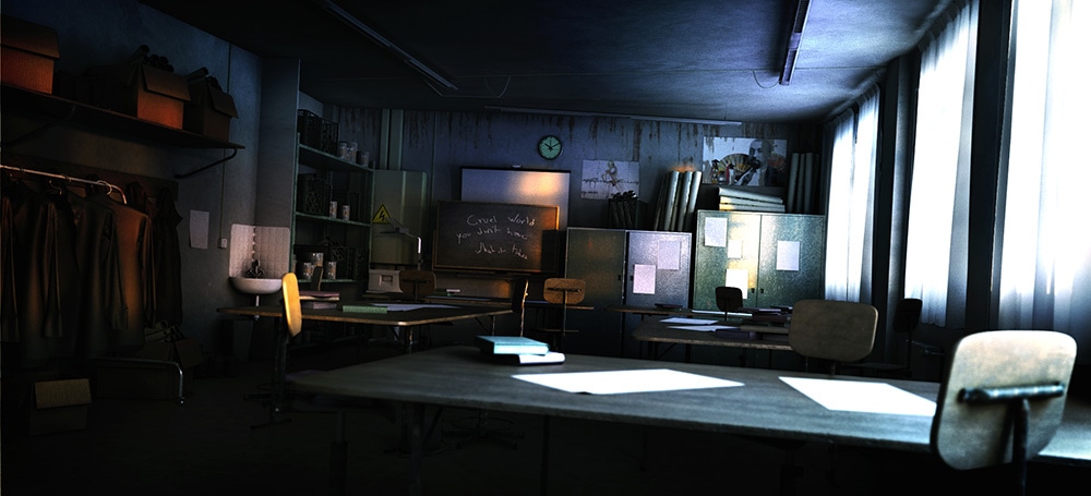 classroom 3d ICAN