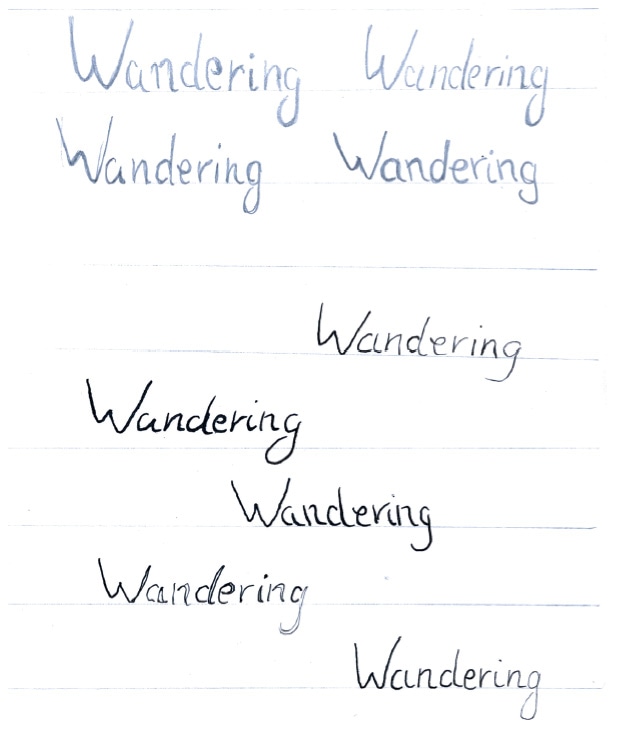 wandering animation numérique
