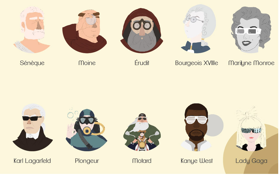 la petite histoire des lunettes / film animation