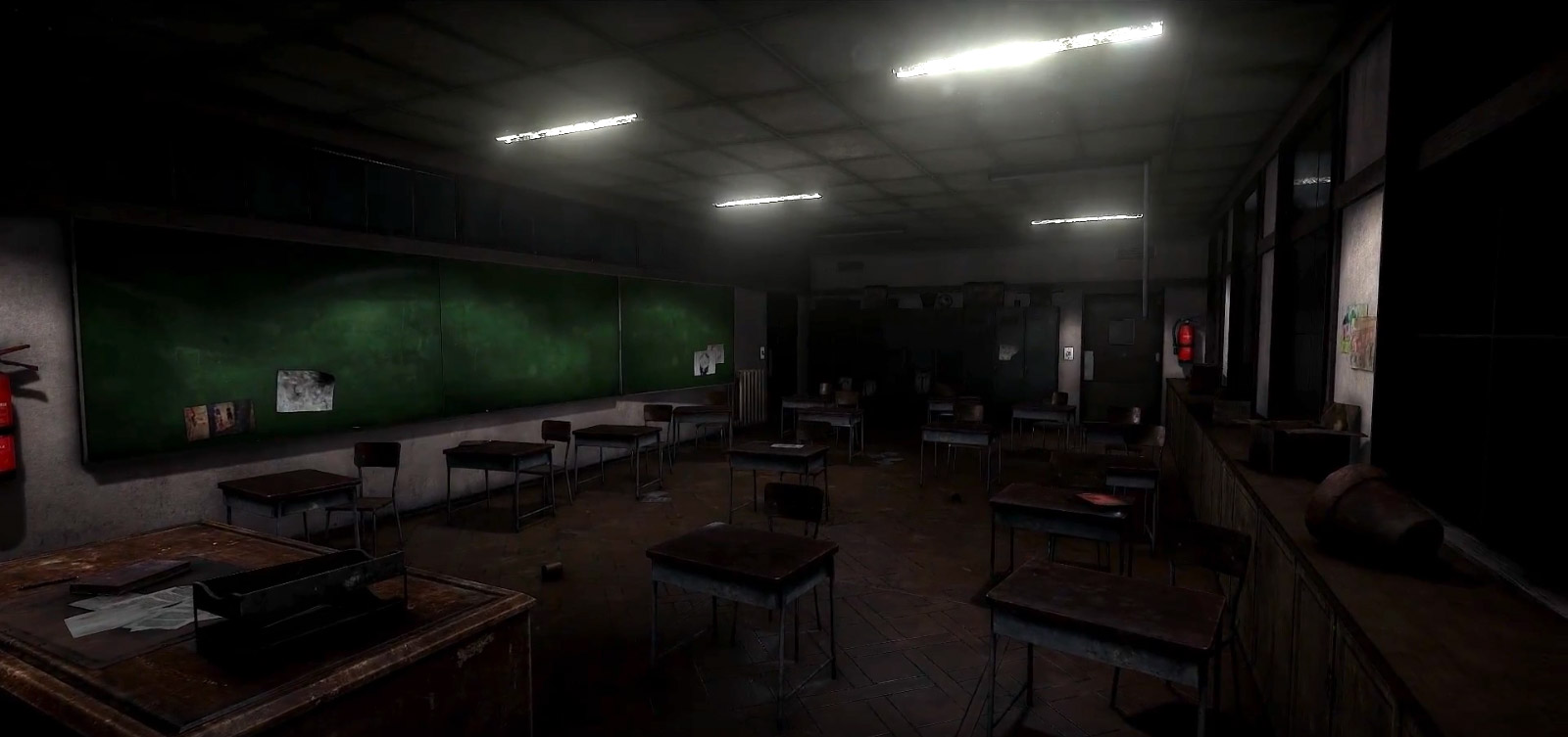 classroom unity silent hill