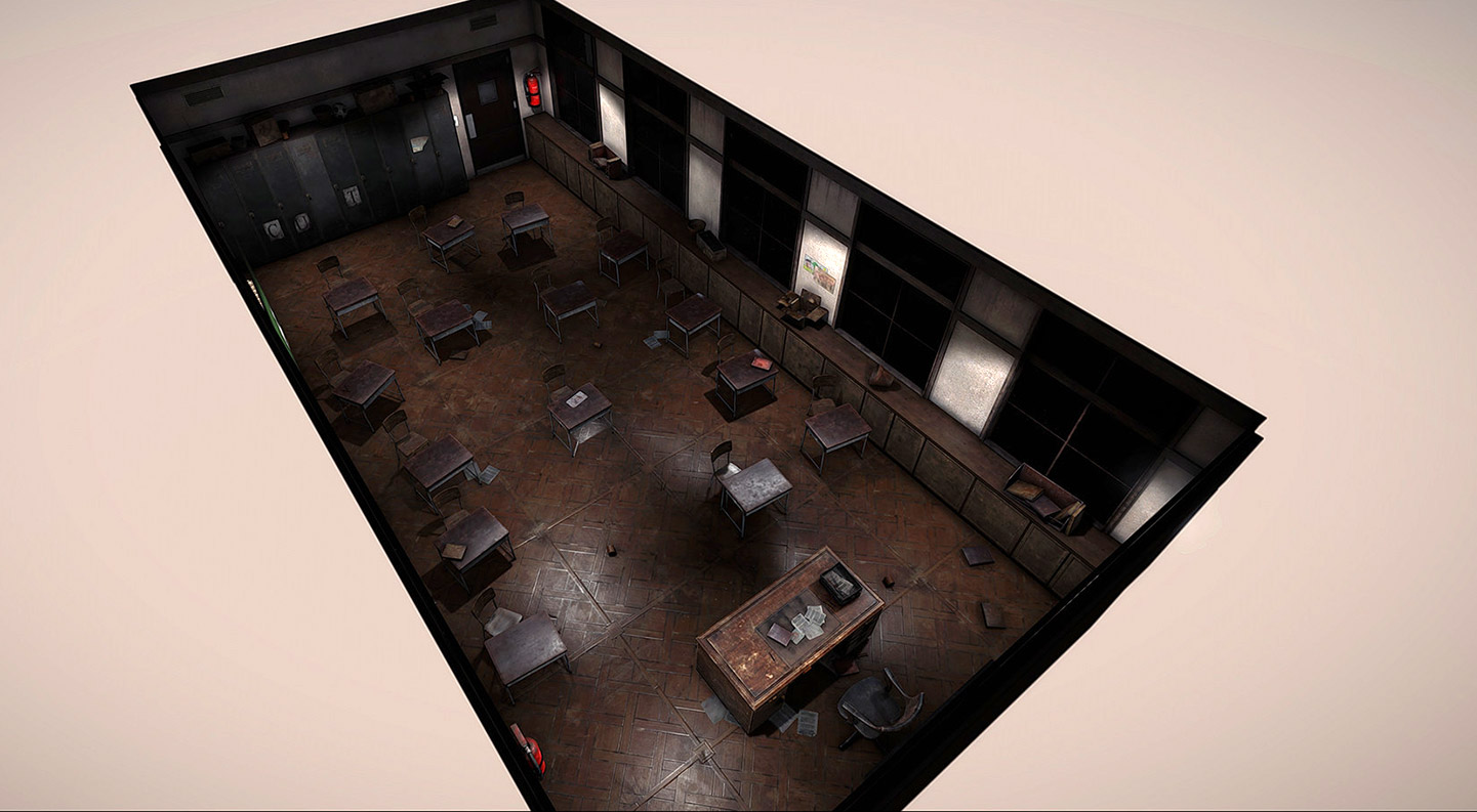 classroom unity silent hill