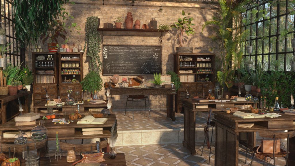 classroom 3d, salle 3d