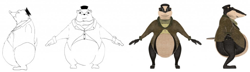 m.blaireau modélisation3d