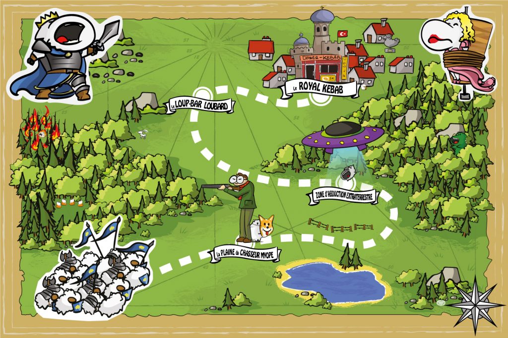 carte bd enfantin